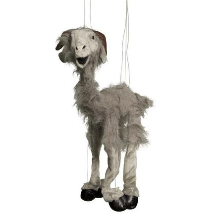 SUNNY TOYS Sunny Toys WB991B 38 In. Four-Leg Large Marionette Goat - Grey WB991B